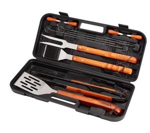lot 444 image: Wooden Handle Tool Set (13 Piece)