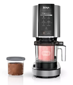 Ninja 0.5qt CREAMi Stainless Steel Ice Cream, Gelato and Sorbet Maker, 7 One-Touch Programs