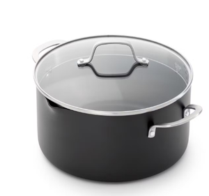 lot 24 image: Calphalon Hard-Anodized Nonstick 7-Qt. Dutch Oven with Lid