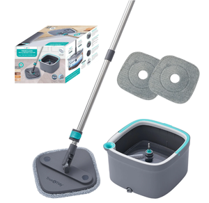 lot 218 image: True & Tidy TrueClean Spin Mop and Bucket System