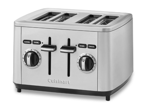 lot 335 image: Cuisinart Stainless Steel 4-Slice Toaster