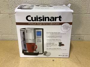 lot 80 image: Cuisinart Premium Single-Serve Coffee Maker