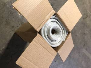 lot 2 image: HUSKY 20 ft. x 100 ft. Clear Plastic Sheeting Customer Returns See Pictures