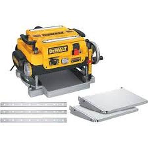 DEWALT 15 Amp Corded 13 in. Heavy-Duty 2-Speed Bench Planer Table  Customer Returns See Pictures