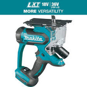 lot 35 image: Makita 18V LXT Lithium-Ion Cordless Cut-Out Saw (Tool Only) Customer Returns See Pictures