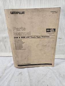 lot 117 image: Caterpillar D6M & D6M LGP Track-Type Tractors Parts Manual