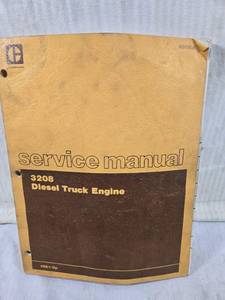lot 127 image: Caterpillar 3208 Diesel Truck Engine Service Manual