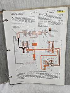 lot 144 image: Caterpillar Service Manual 163 Hydraulic Control for D6C Tractors