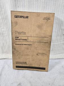 lot 145 image: Caterpillar 930 Wheel Loader Parts Manual