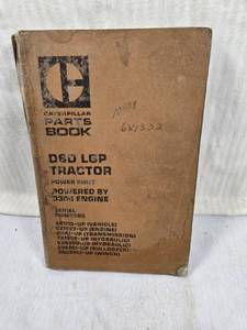 lot 173 image: Caterpillar D6D LGP Tractor powered by a 3306 engine Parts Book