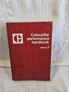 lot 184 image: Caterpillar Performance Handbook Edition 1