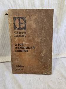 lot 192 image: Caterpillar 3406 Vehicular Engine Parts Book covering serial numbers 7FB1 and up