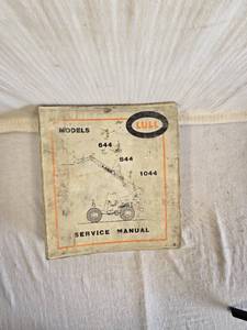 lot 227 image: Lull Models 644, 844, 1044 Service Manual