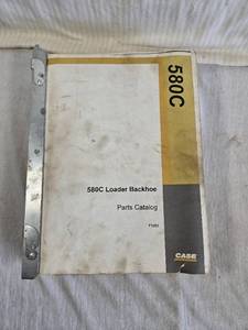 lot 235 image: Case 580C Loader Backhoe Parts Catalog