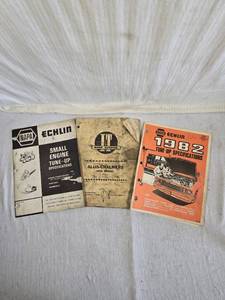 lot 239 image: NAPA Echlin Small Engine Tune-Up Specifications, Allis-Chalmers Shop Manual, and 1982 NAPA Tune-Up Specifications