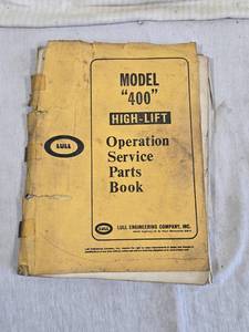 lot 240 image: Lull Model 400 High-Lift Operation Service Parts Book