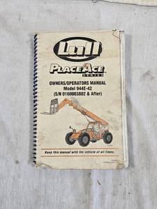 lot 245 image: Lull 944E-42 Telehandler Operators Manual