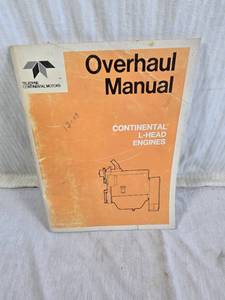 lot 251 image: Teledyne Continental Motors Overhaul Manual Continental L-Head Engines Four and Six Cylinder
