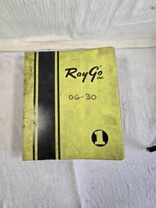 lot 254 image: RayGo Inc. Vibratory Roller Manuals and Service Guides Model 2-36