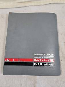 lot 268 image: Ingersoll Rand DA-48 Vibratory Compactor Parts Manual