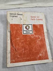 lot 287 image: Detroit Diesel Series 53 Parts Catalog
