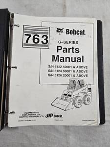 lot 299 image: Bobcat 763 G-Series Parts Manual