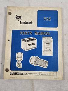 lot 301 image: Bobcat 722 Parts Manual