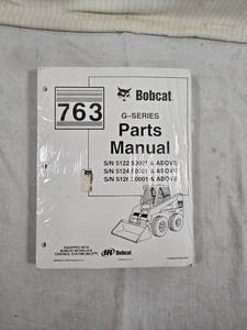 lot 308 image: Bobcat 763 G-Series Parts Manual