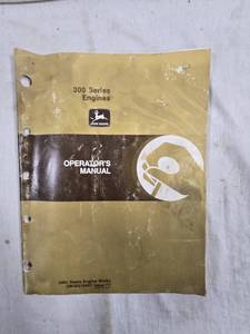 lot 324 image: John Deere 300 Series Engines Operators Manual