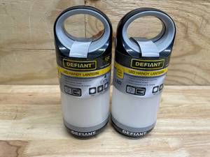 lot 92 image: Lot of 2 - Defiant LED Handy Lanter