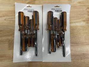 lot 99 image: Lot of 2 - 7 Piece Ball End Driver Set 764 to 38