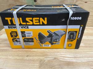 lot 109 image: Tolsen 6 Bench Vice 10806 (07212549.50)