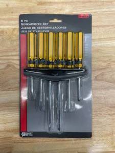 lot 113 image: 6pc Screwdriver Set (0721250)
