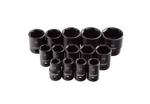lot 116 image: Arcan 11Pc 12 Dr Deep Impact Socket Set (0721250)