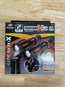 lot 120 image: W2671 FPZ Flashlights with Pouch - Pack of 2 (0721255)