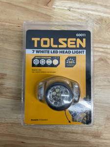 lot 144 image: Tolsen Head Light 60011 (0721252.95)