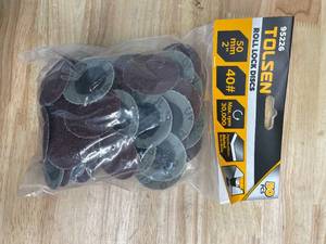 lot 151 image: Tolsen Roll Lock Discs 95226
