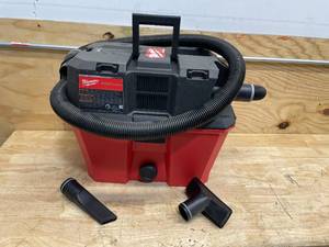 lot 171 image: Milwaukee 0910-20 M18 FUEL NEXUS 6 Gallon WetDry Vacuum (Tool Only)