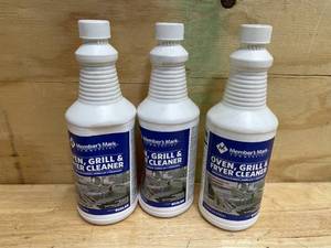 lot 180 image: Lot of 3 - OVEN GRILL & FRYER CLEANER