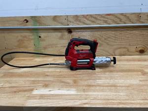 lot 220 image: Milwaukee M18 18V Lithium-Ion Cordless Grease Gun 2-Speed (Tool-Only)