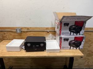 lot 221 image: Magnavox Lot of 2 - Stereo Suitcase Turntable System