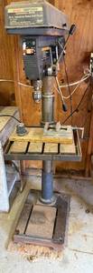 lot 2 image: Sears Craftsman 20-Inch Industrial Drill Press with Cast Iron Base