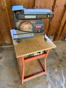 Ryobi BD4600 4" x 36" Belt & Disc Sander with Stand