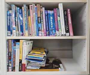 lot 69 image: Collection of Travel and Hiking Guides North America, Mexico, and Beyond