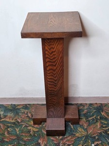lot 129 image: Wooden Plant Stand