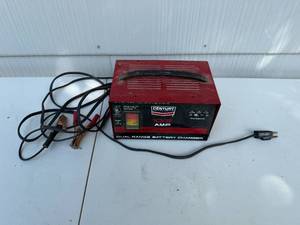 lot 142 image: Century 102 Amp Dual Range Battery Charger, 6 & 12 Volt
