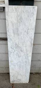 lot 161 image: Large Rectangular Marble Slab