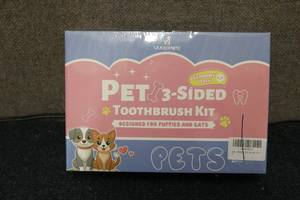 lot 42 image: Pet Tooth brush kits designed for p...