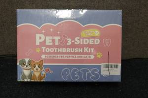 lot 43 image: Pet Tooth brush kits designed for p...