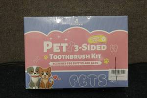 lot 46 image: Pet Tooth brush kits designed for p...